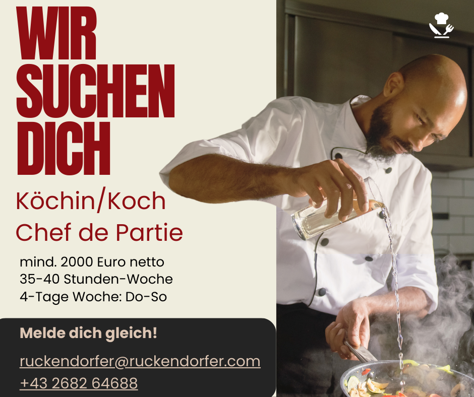 Stellenausschreibung - Offener Job: Koch/Köchin